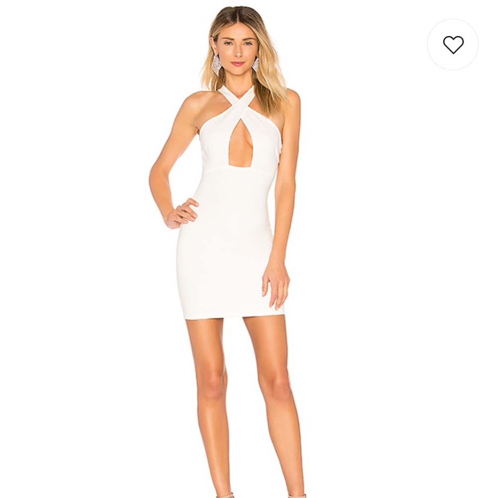 REVOLVE chantel mini dress in white size xxs
